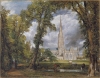 John Constable&#039;s &#039;Salisbury Cathedral from the Bishop’s Ground,&#039; 1823.