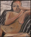 Richard Diebenkorn&#039;s &#039;Nude on Black and White Stripes.&#039;