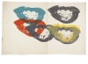 Andy Warhol's 'I Love You Kiss Forever,' 1964.
