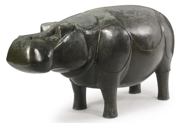 Hippopotamus bar by Francois-Xavier Lalanne, $482,500. Sotheby’s.