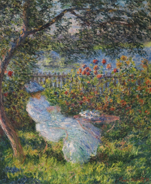Claude Monet&#039;s &#039;Alice Hoschedé au jardin.&#039;