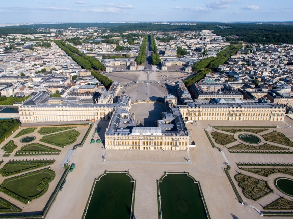 The Palace of Versailles.