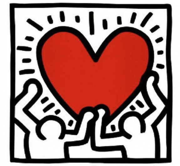 Keith Haring&#039;s &#039;The Message.&#039;