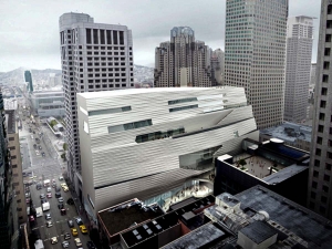 A rendering of SFMOMA&#039;s new building.