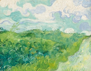 Vincent Van Gogh&#039;s &#039;Green Wheat Fields, Auvers,&#039; 1890.