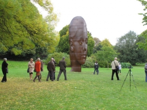 A sculpture in Regent&#039;s Park during Frieze London.