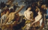A version of Jacob Jordaens' Mileager and Atalanta, on view at Madrid's Museo del Prado.