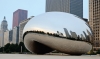  Anish Kapoor's celebrated public art project, 'Cloud Gate,' Chicago.