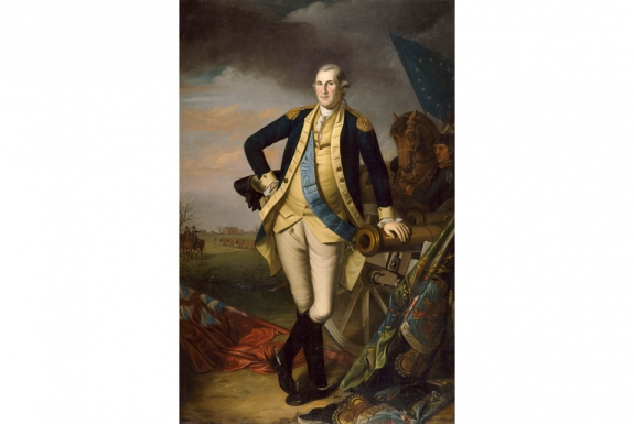 Charles Wilson Peale&#039;s &quot;George Washington after the Battle of Princeton.&quot;