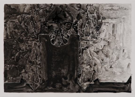 Jasper Johns&#039; &#039;Untitled,&#039; 2013.