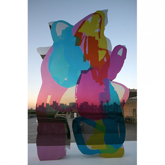 The sculpture will be the fifth in Koons&#039; &#039;Coloring Book&#039; series.