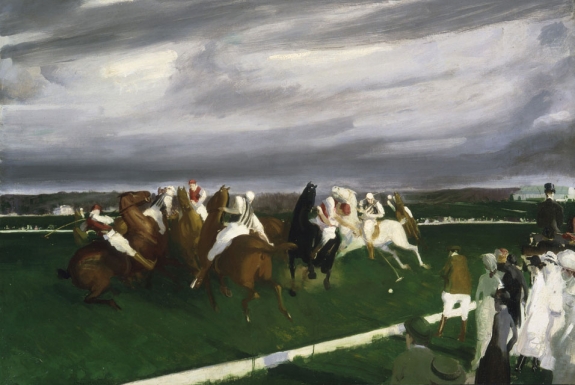George Bellows&#039; &#039;Polo at Lakewood,&#039; 1910.