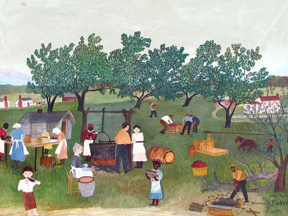  Winona Robertson Fisher: Apple Butter Making in Virginia, c. 1953