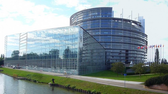 The European Parliament in Brussels.