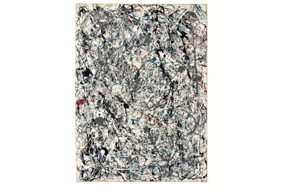 Jackson Pollock&#039;s &#039;Number 19,&#039; 1948.