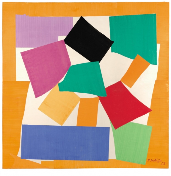 Henri Matisse&#039;s &#039;The Snail,&#039; 1953.
