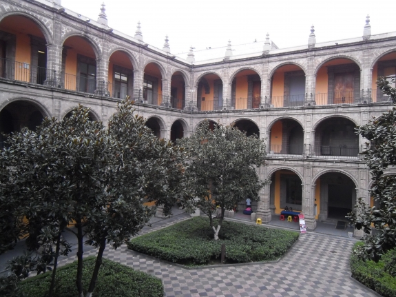 San Ildefonso museum in Mexico City.