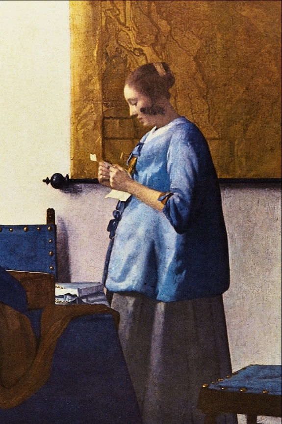 Johannes Vermeer&#039;s &#039;Woman Reading a Letter.&#039;