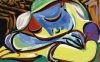Pablo Picasso&#039;s 1935 painting Jeune fille endormie