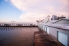 The view from Pier 92 to Pier 94. Photo by Teddy Wolff © The Armory Show.  