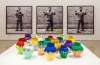 Ai Weiwei’s ‘Colored Vases.’ 