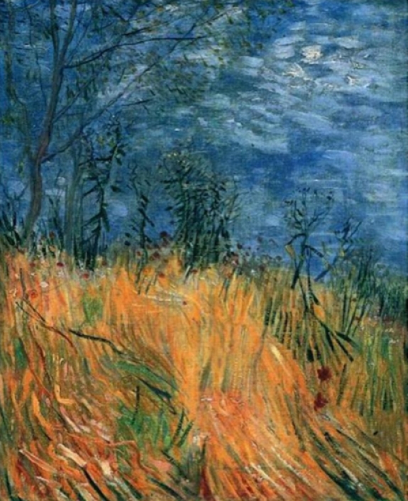 Vincent van Gogh&#039;s &#039;Edge of a Wheat Field with Poppies,&#039; 1887.
