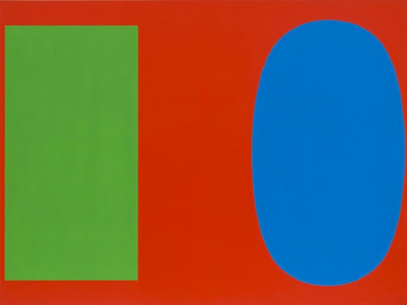 Ellsworth Kelly&#039;s &#039;Green Blue Red,&#039; 1963.