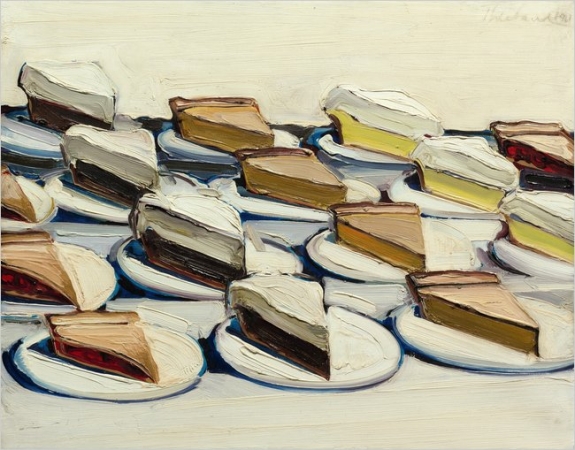 A record 17 works by Wayne Thiebaud, all part of the estate of the New York dealer Allan   Stone, were part of the Sotheby’s auction, including ‘‘Pies,’’  from 1961, which sold for $4 million.