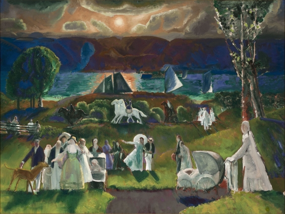 George Bellows' 'Summer Fantasy,' 1924.
