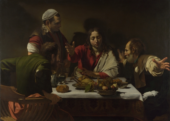 Caravaggio&#039;s &#039;The Supper at Emmaus,&#039; 1601.