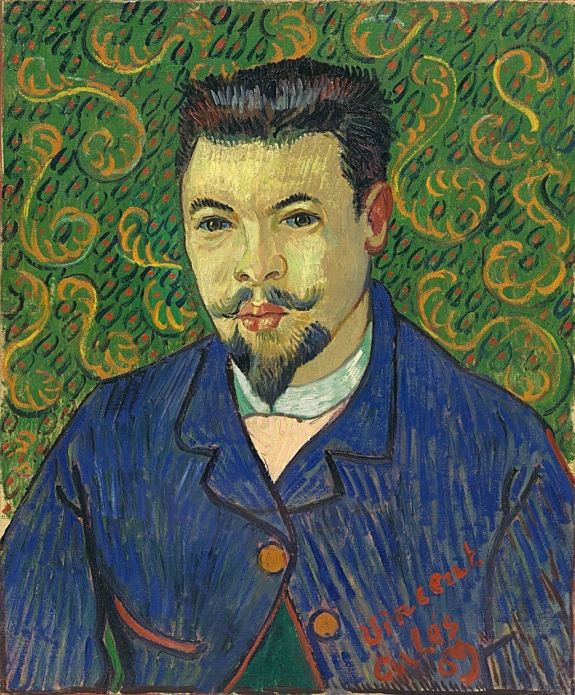 Vincent van Gogh&#039;s portrait of Felix Rey.