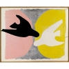 Georges Braque&#039;s &#039;Black Bird and White Bird.&#039; 