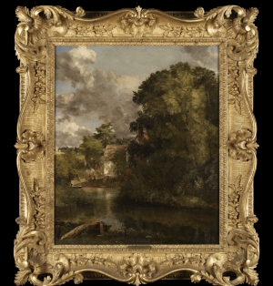 John Constable&#039;s &#039;Willy Lott&#039;s House from the Stour (The Valley Farm).&#039;