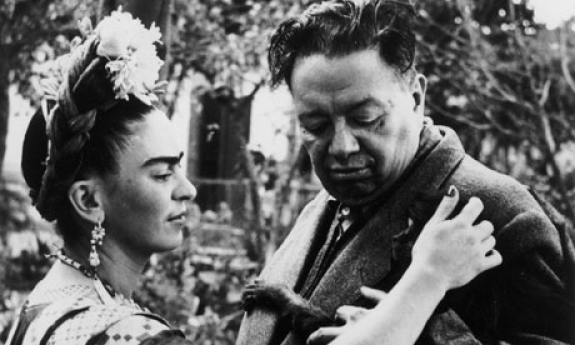 &#039;My child, my lover, my universe&#039; … Kahlo and Rivera in the 1940s.