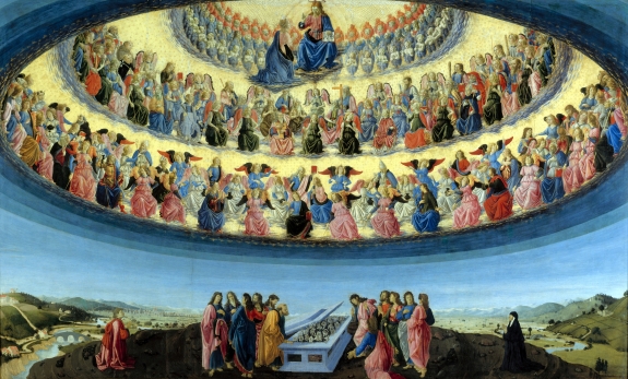 Francesco Botticini&#039;s &#039;Assumption of the Virgin.&#039;