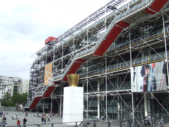 The Centre Georges Pompidou, Paris.
