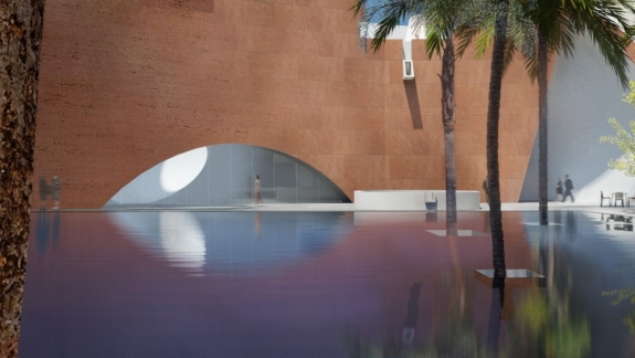 A rendering of the Mumbai City Museum&#039;s new wing.