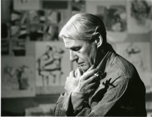 The collection included a 1976 work by Willem de Kooning.