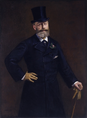 Edouard Manet, &#039;Portrait of M. Antonin Proust&#039;, 1880.  Oil on canvas, 129.5 x 95.9 cm. Lent by the Toledo Museum of Art; Gift of Edward Drummond Libbey. 