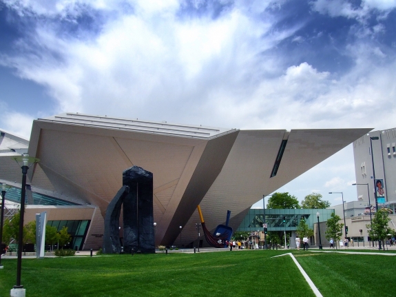The Denver Art Museum.