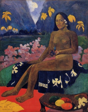 Paul Gauguin&#039;s &#039;The Seed of the Areoi,&#039; 1892.