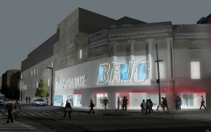 A rendering of the new BRIC House in Brooklyn, NY.