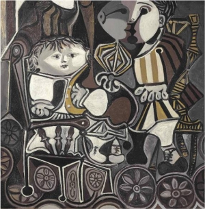 Pablo Picasso&#039;s &#039;Claude et Paloma.&#039;