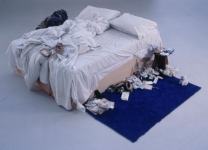 Tracey Emin&#039;s &#039;My Bed,&#039; 1998.