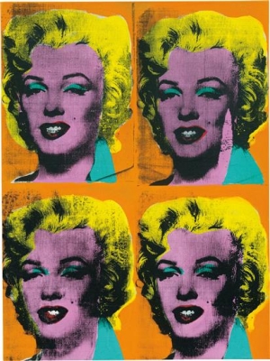 Andy Warhol&#039;s &#039;Four Marilyns,&#039; 1962.