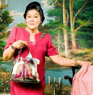 Former first lady of the Philippines, Imelda Marcos.