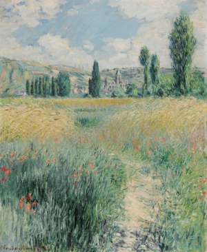 Claude Monet&#039;s &#039;﻿Path on the Island of Saint Martin, Vétheuil,&#039; 1881.