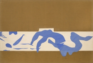 Detail of Henri Matisse&#039;s &#039;Swimming Pool,&#039; 1952.