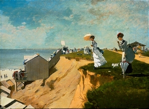 The art collection in question includes works by Winslow Homer.