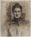 J. Carroll Beckwith's 'Portrait of Minnie Clark,' 1890s.